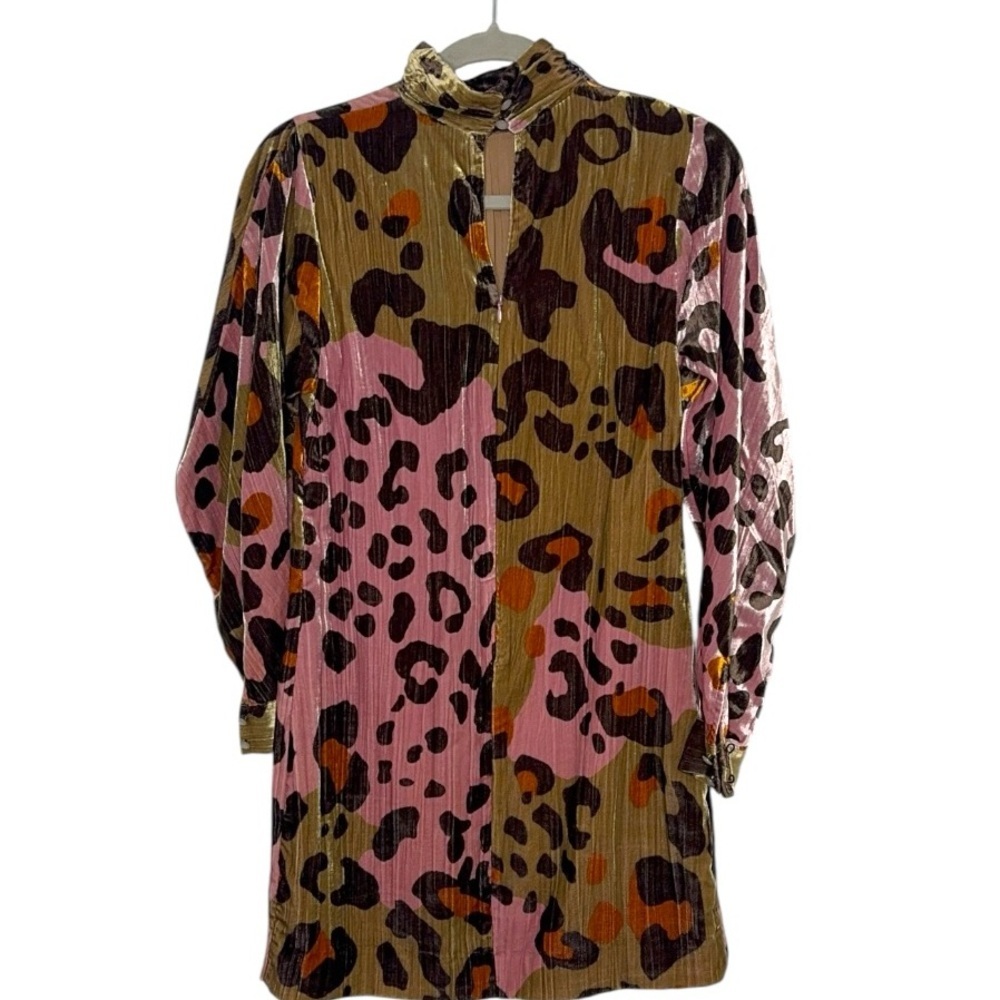 NWOT Anthropologie Maeve Eleanor Velvet Tunic Dress sz. 6 - Picture 5 of 10